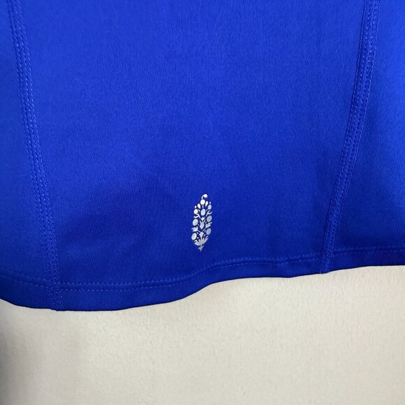 Free People FP Movement Playin for Keeps Track Jacket Women XS Blue Full Zip NWT - Picture 14 of 16